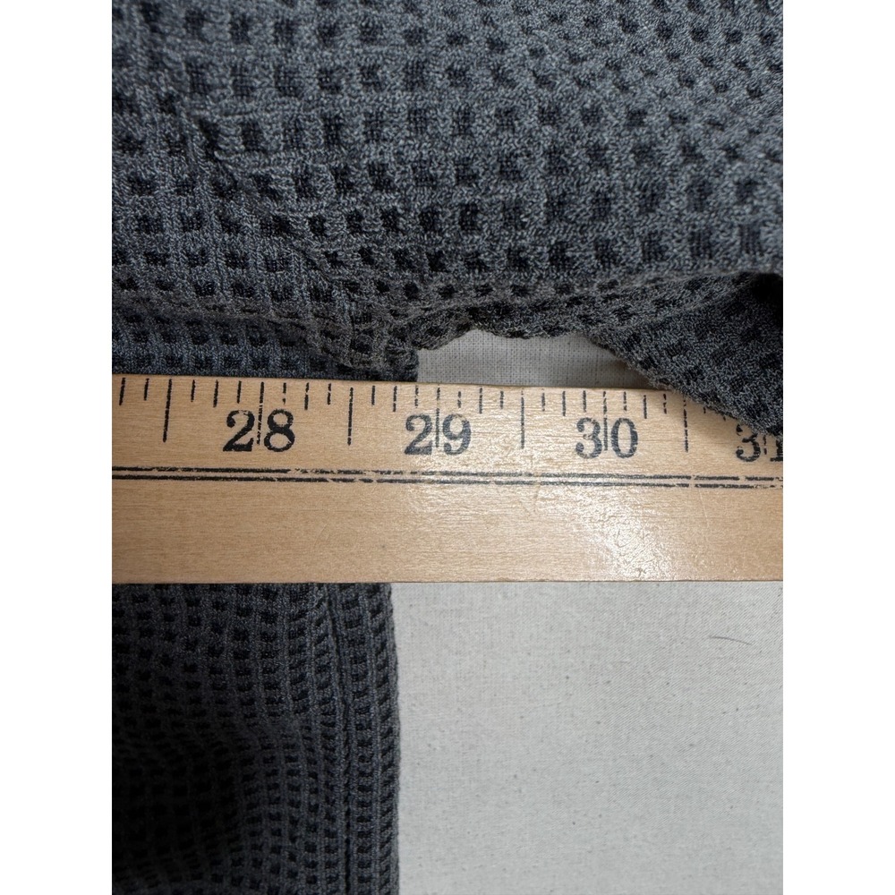 New Andree Oversized Waffle Knit Short Sleeve Hoodie Poncho Top size 2X/3X Grey - Picture 7 of 8